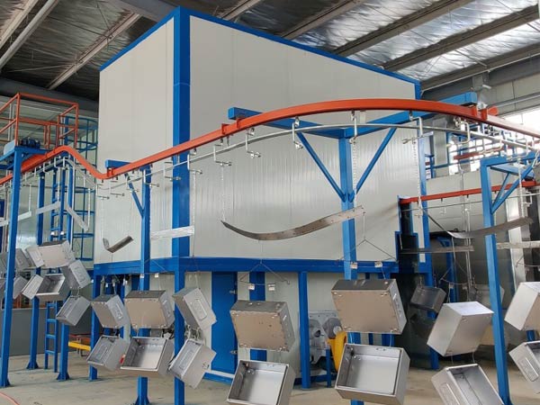 Semi- automatic spraying line LINE-SE