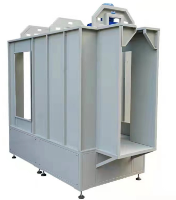 Powder coating booth