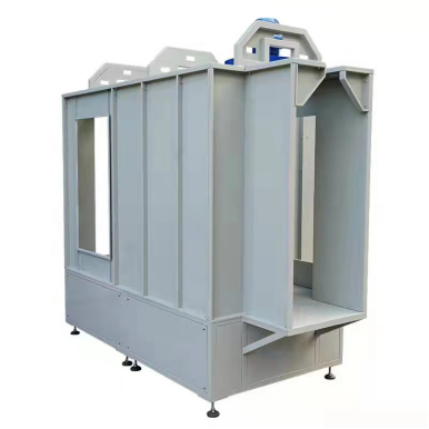 Powder coating booth